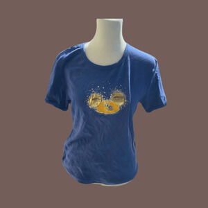Disneyland Mickey Mouse Tee | Blue | Size XL | Vintage